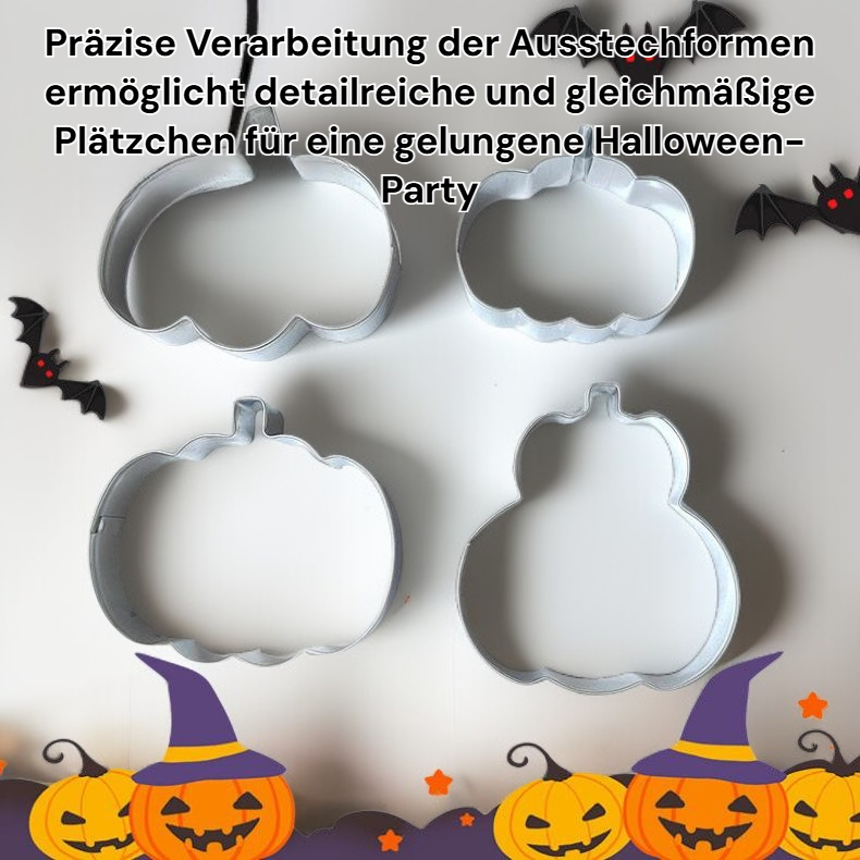 Gruselige Plätzchenformen für die Halloween-Party