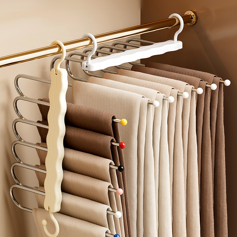 Multi-functional Foldable Non-slip Pants Hanger