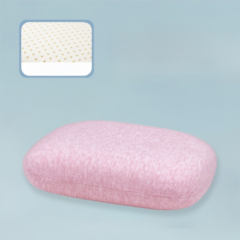 Mini portable latex sleeping pillow