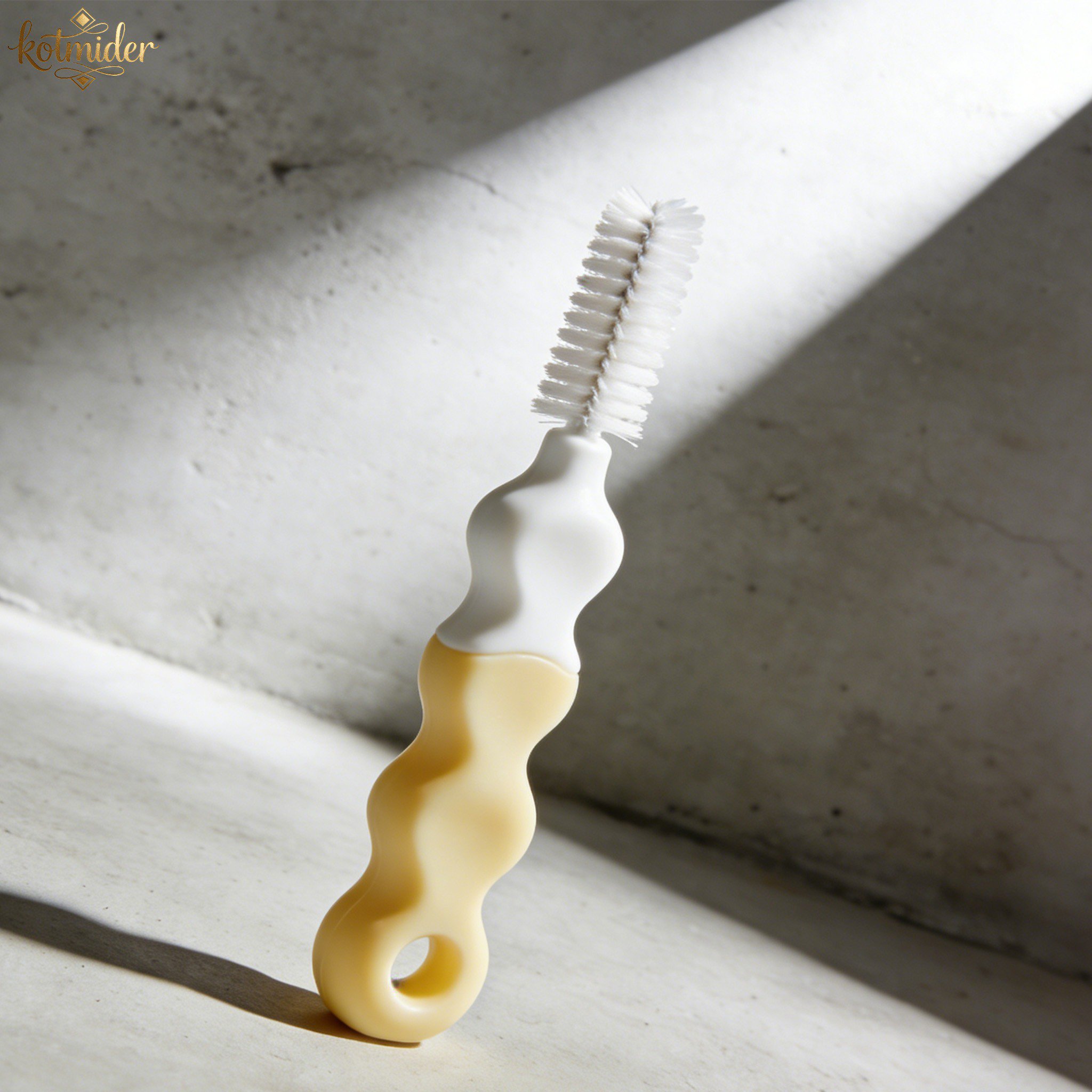 縫隙清潔刷刷毛特寫，耐用設計