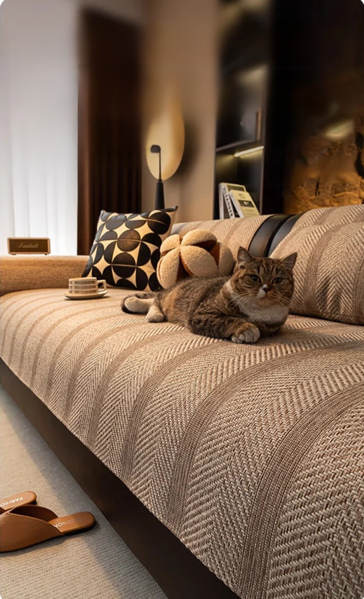 사계절 사용 가능한 미끄럼 방지 소파 매트