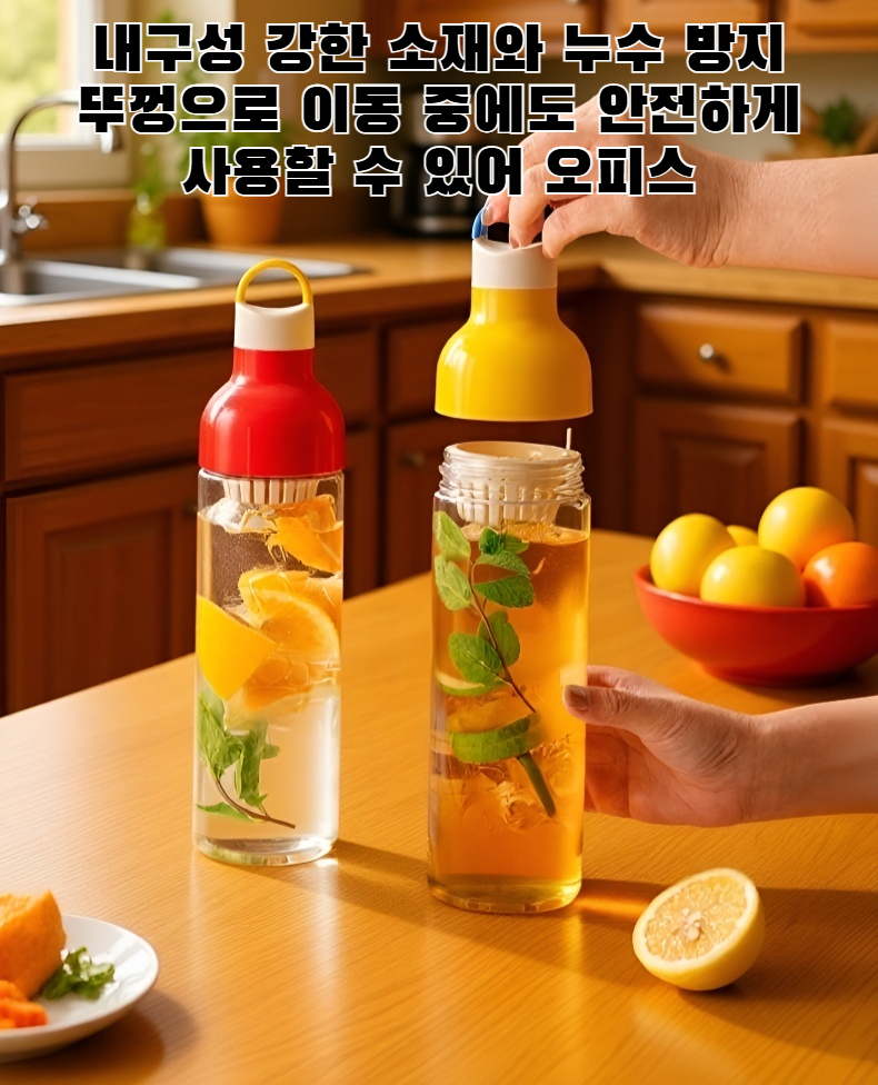 콜드브루 컵을 들고 있는 손