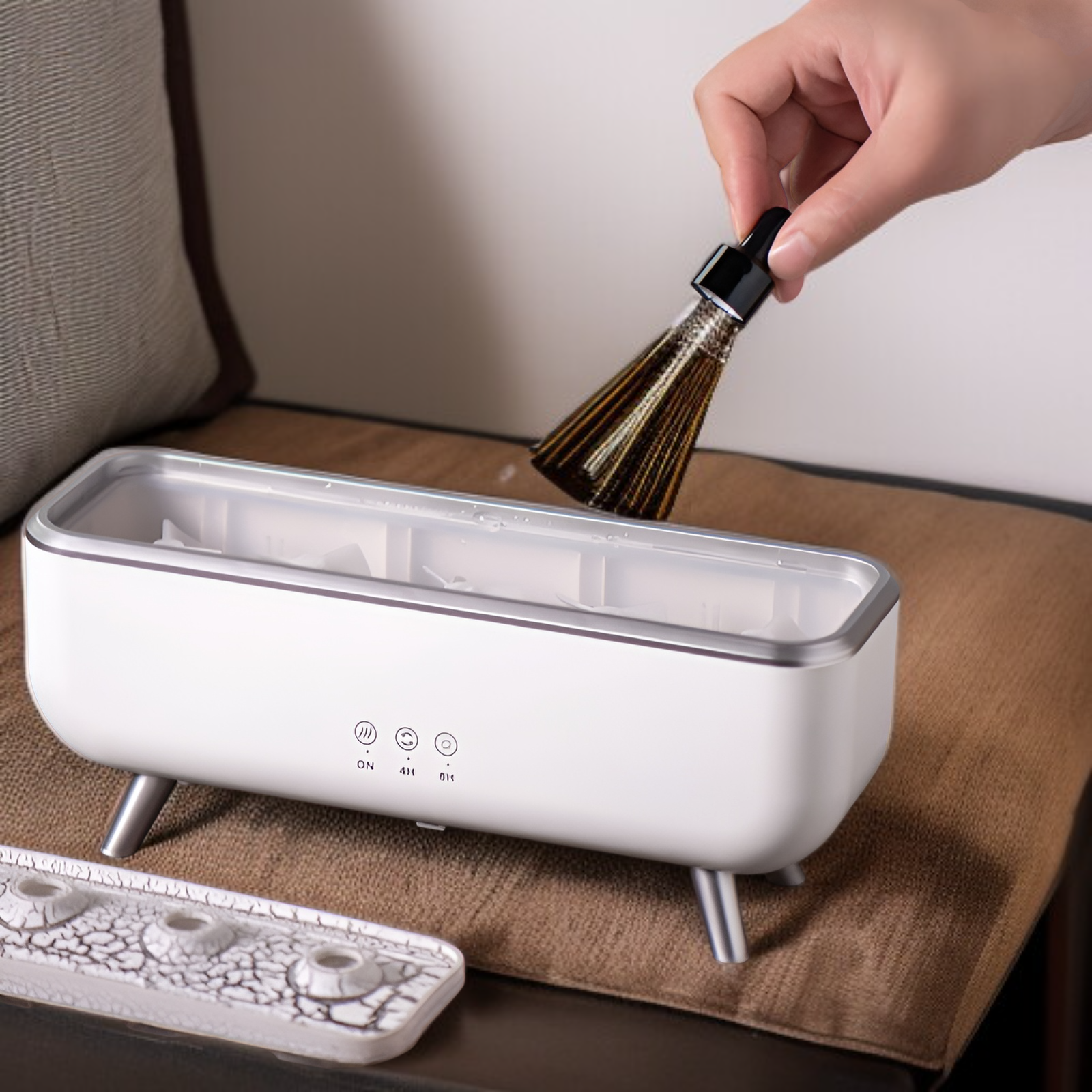 Zvlhčovač vzduchu do ložnice s aromaterapií a hydratační funkcí