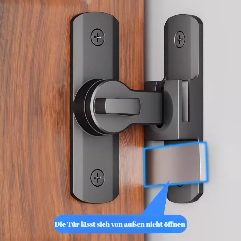 Selbstklebender Aluminiumlegierung Türschloss-Halter