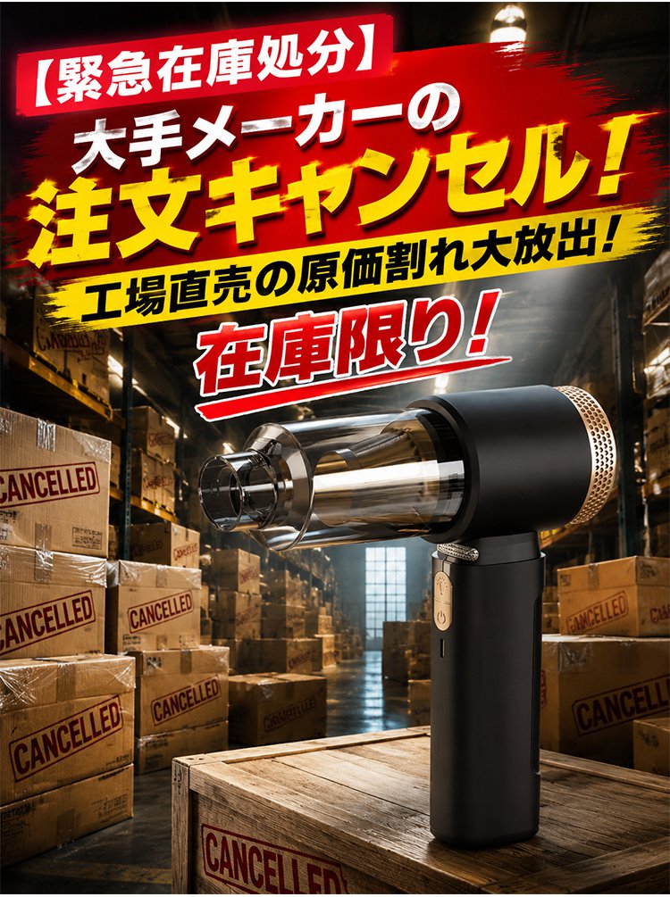 多機能ハイパワー空気入れ&車用掃除機 - detail 4