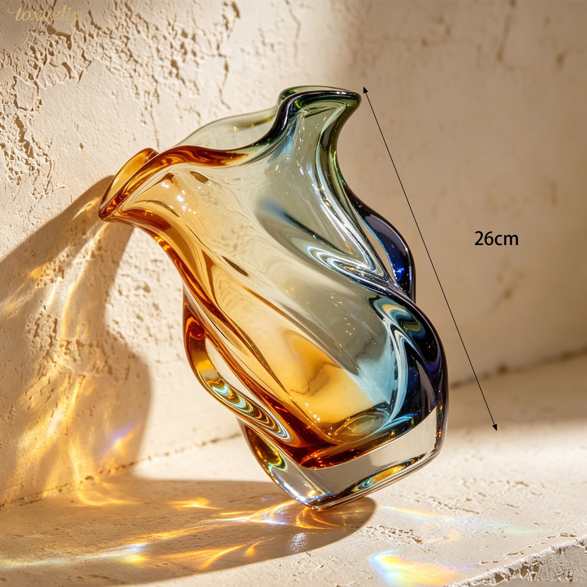 Décorations de Noël en verre artisanal