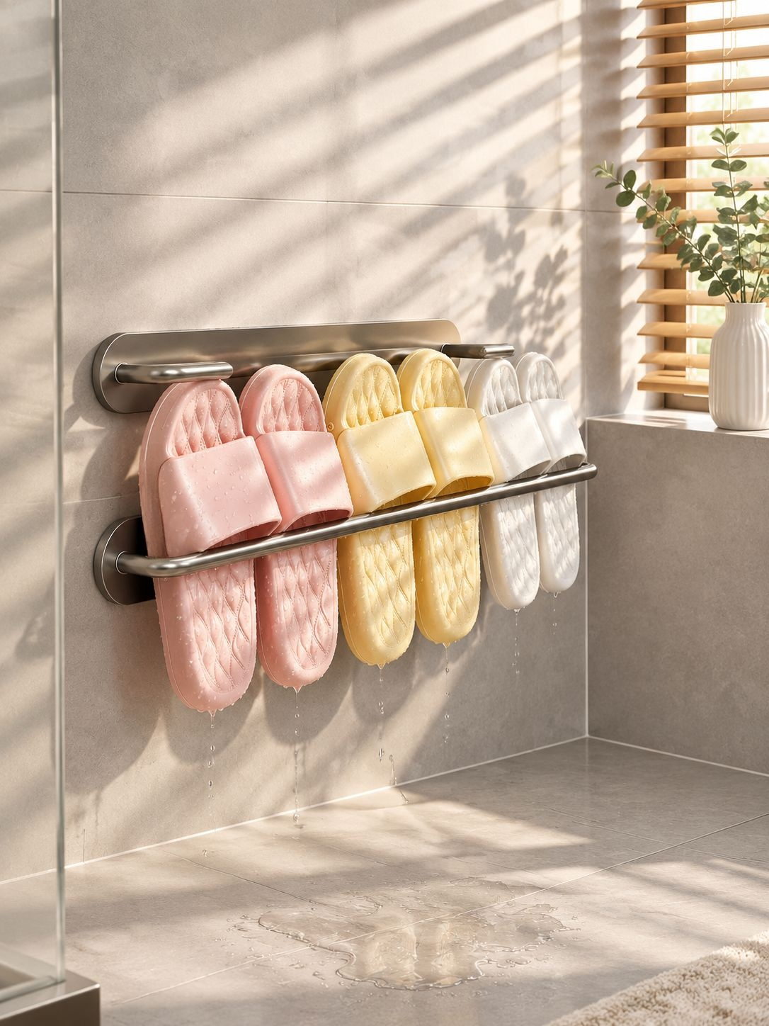Zapatero de pared con capacidad para varios pares
