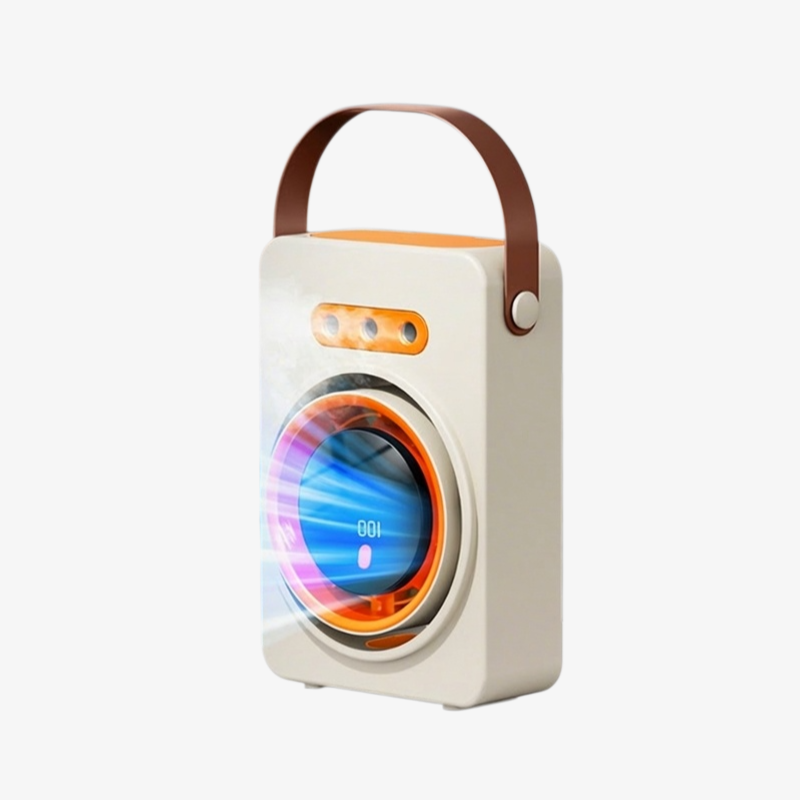 Rechargeable Digital Display Fan for Home and Office