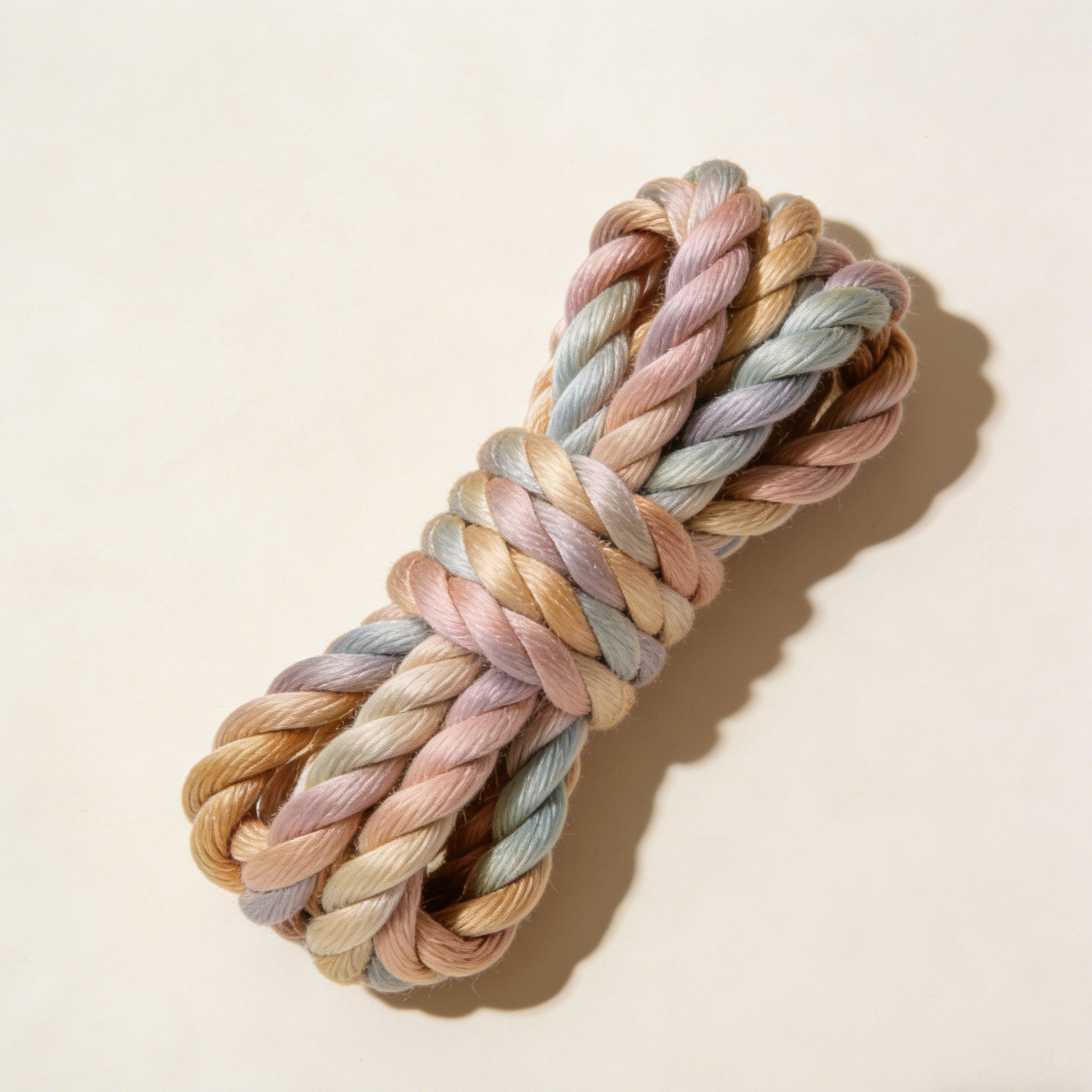 Detalle de la cuerda de escalada segura para exteriores