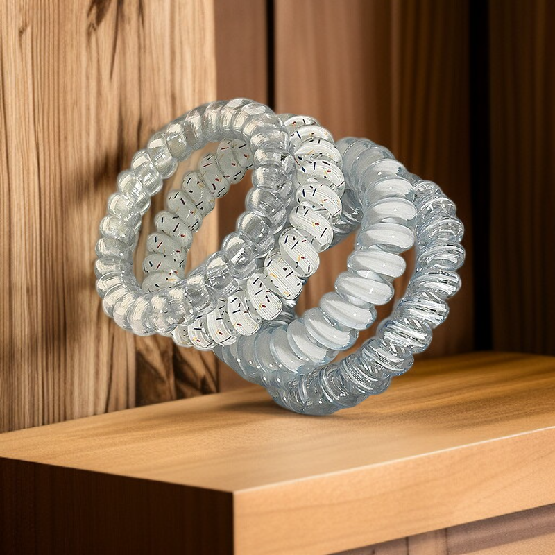 髮圈佩戴效果示範