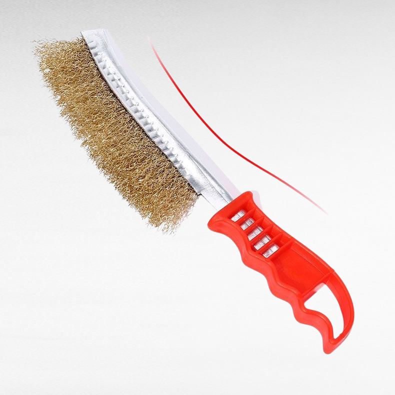  فرشاة سلكية من الفولاذ المقاوم للصدأ لإزالة الصدأ والتنظيف والتلميع وإزالة الحواف