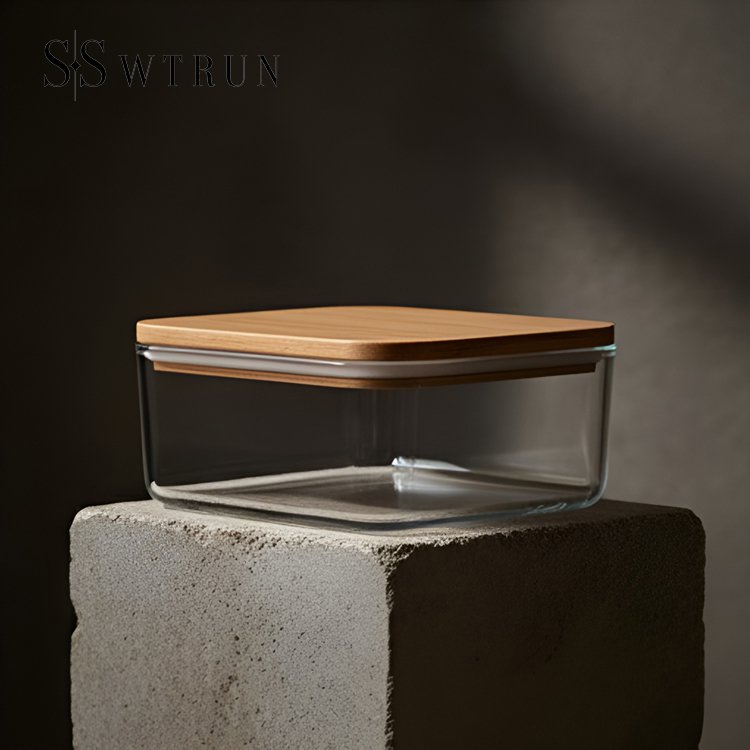 食材が新鮮に保てるガラス保存容器