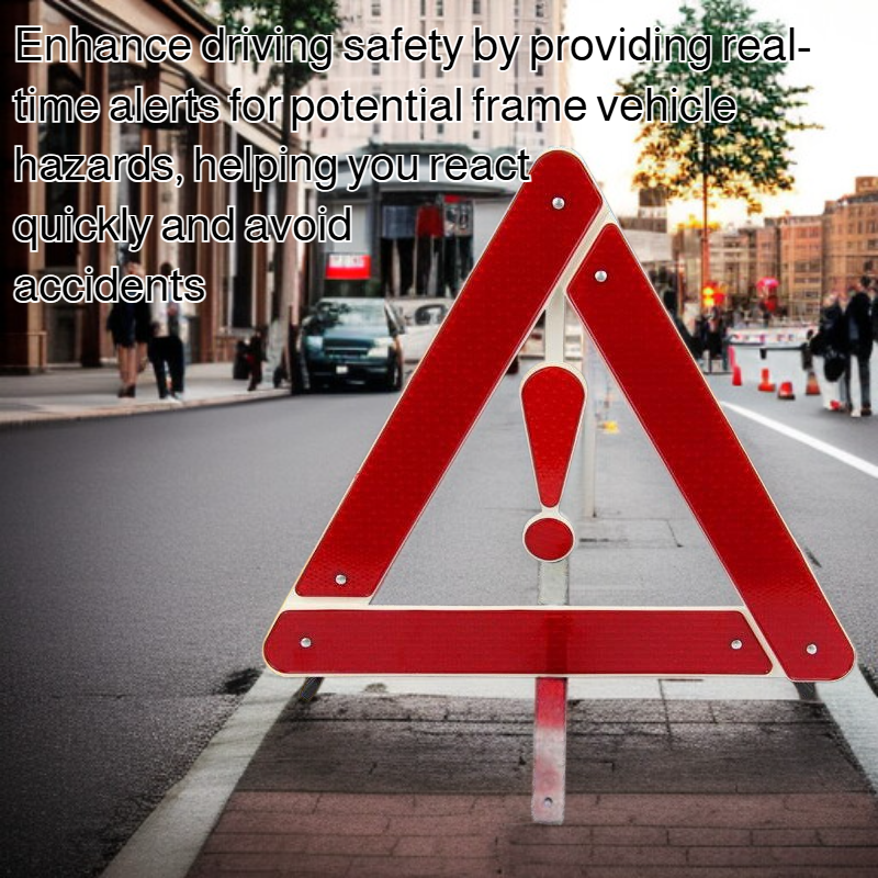 Frame vehicle warning