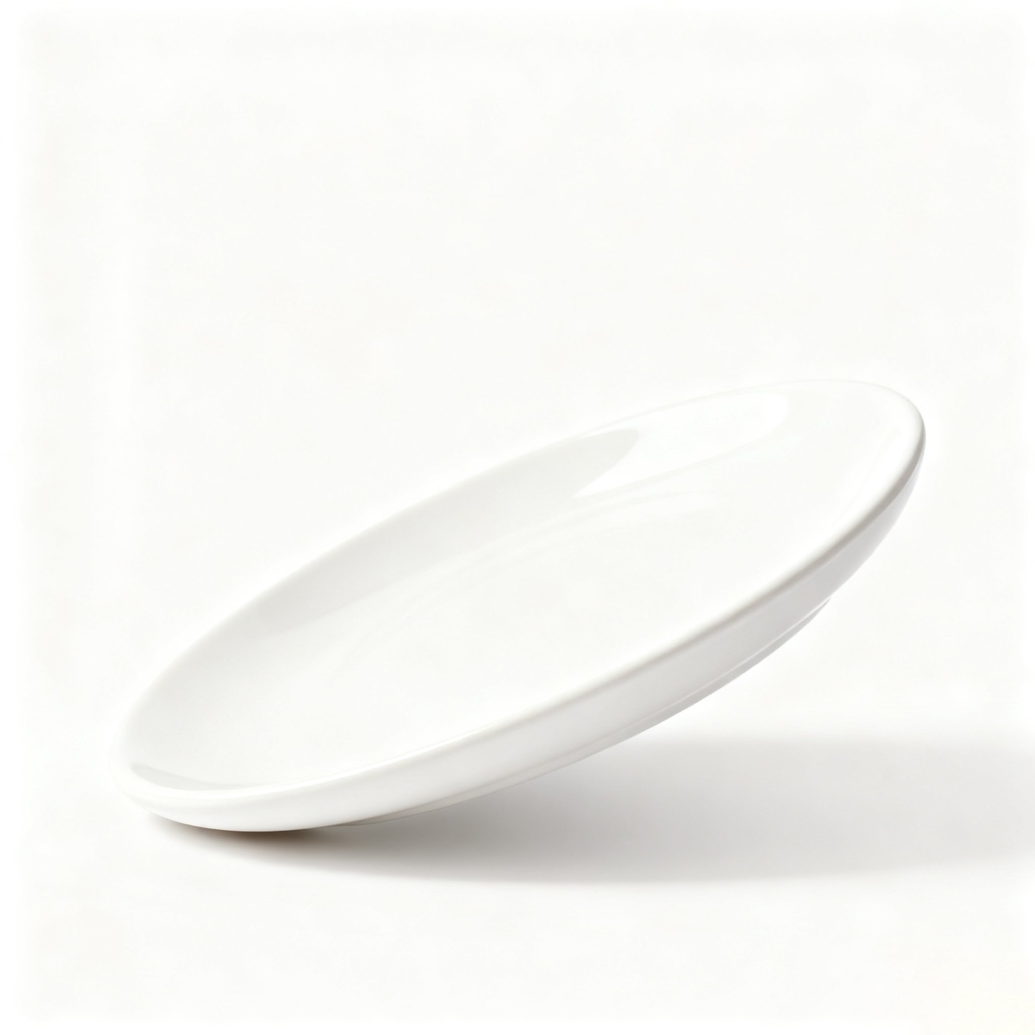 Detail keramického talíře s elegantním designem