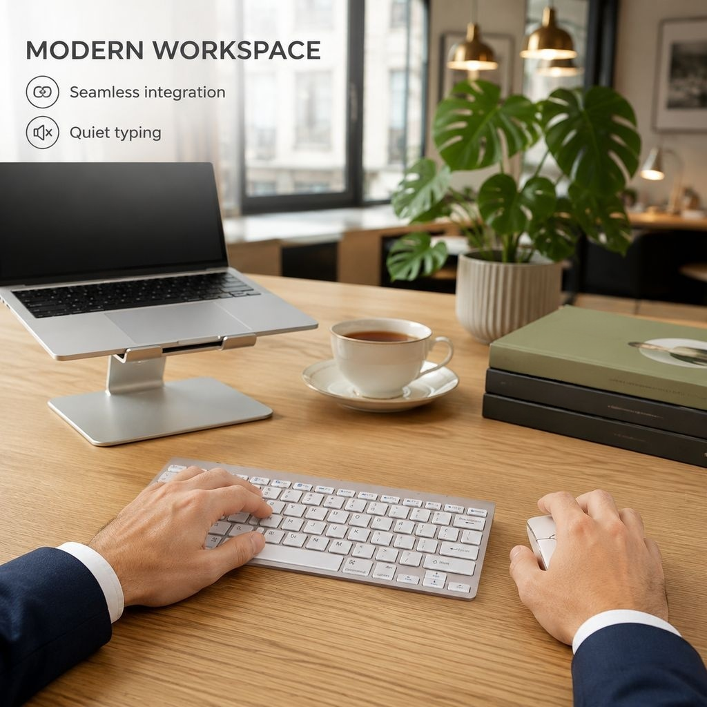 Multifunction 2.4G Bluetooth Keyboard and Mouse Set