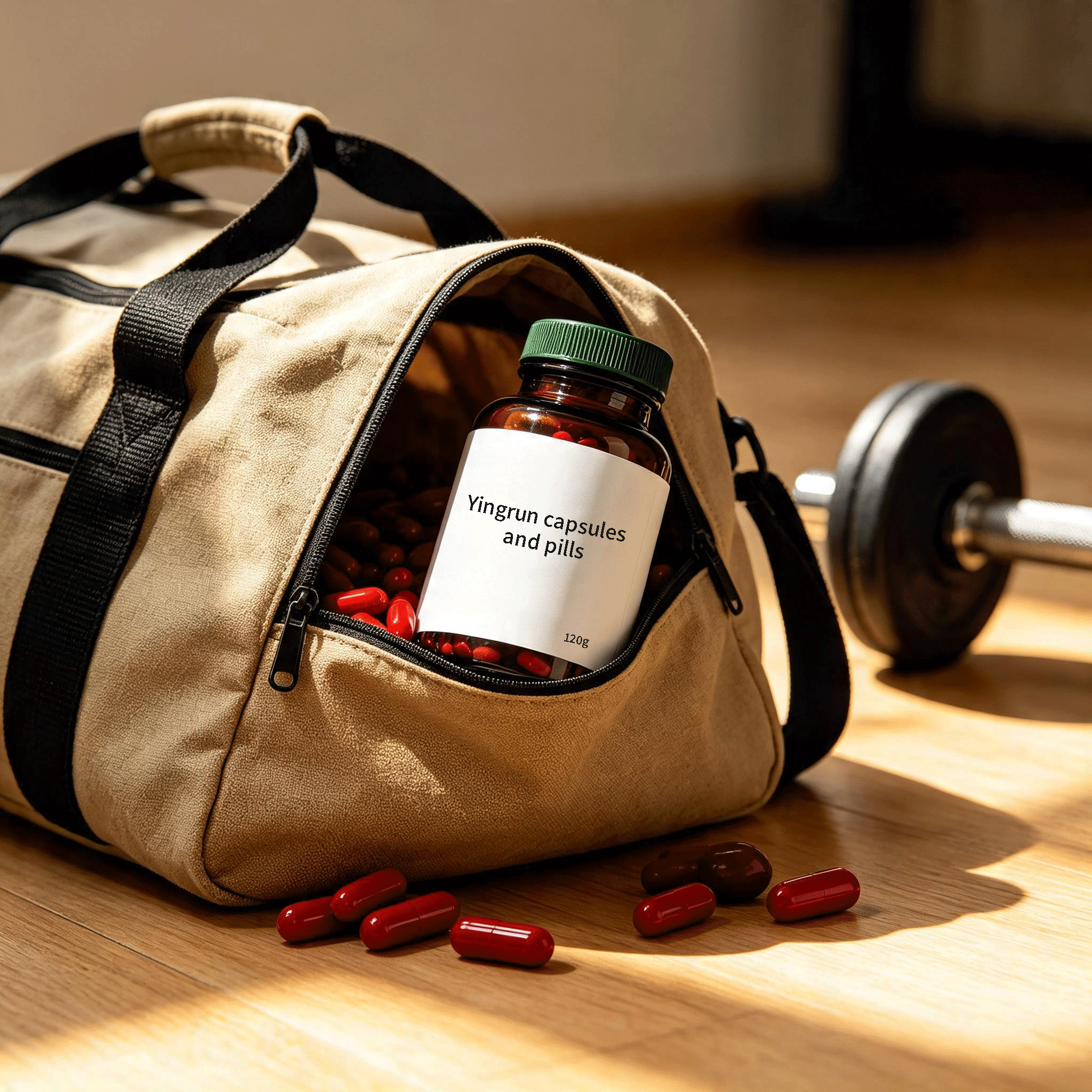 Yingrun capsules and pills packaging display