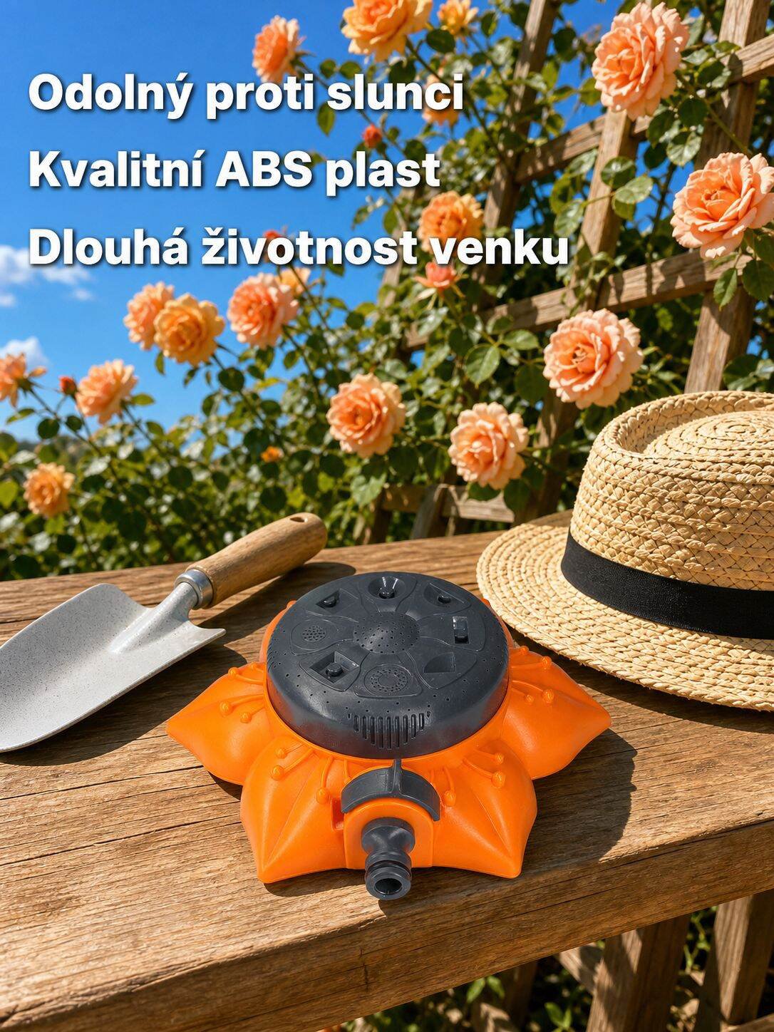 Automatické zalévání zahradních rostlin