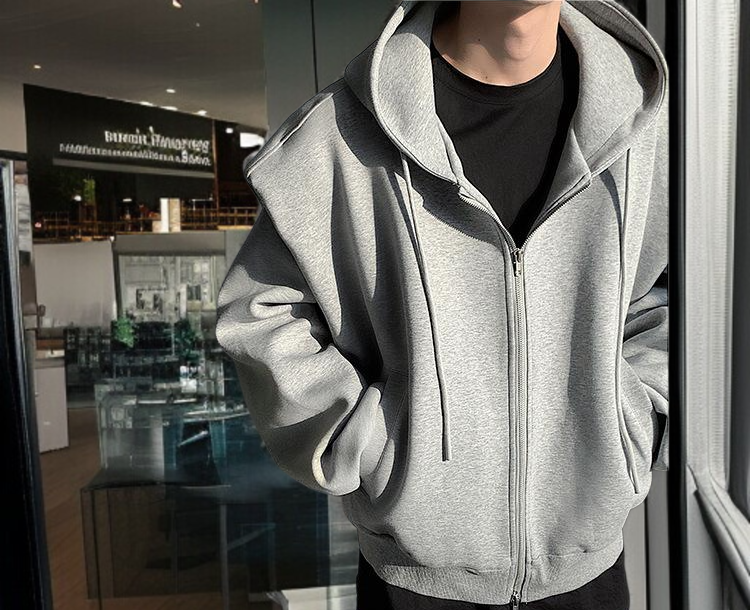 맨투맨 남자 재킷 톱 가을옷  후드 카디건 코트 본딩 패드 재킷