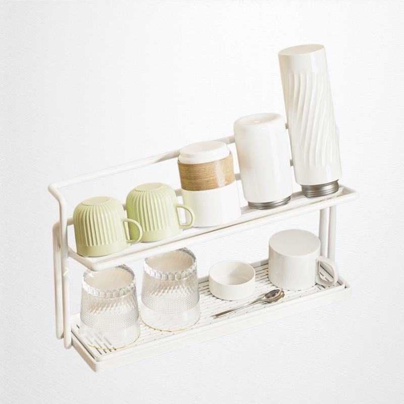 رف تخزين أكواب الصرف