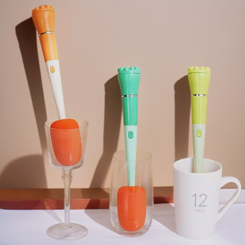 가정용컵솔 다용도 긴 손잡이 세척솔 유리컵 틈새솔 텀블러 사각 세척 트리플 브러쉬