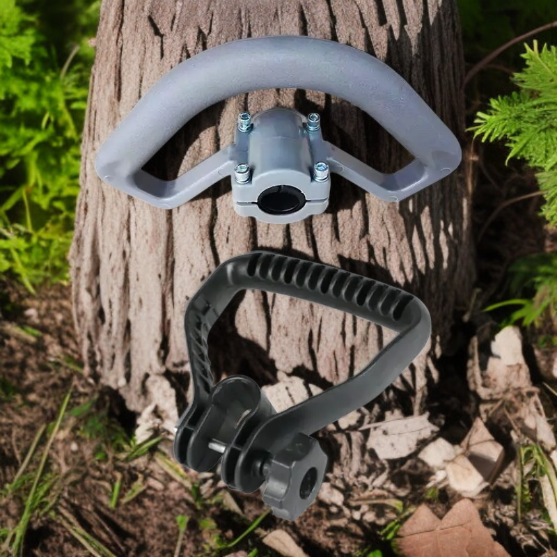 Front handle for Green Machine 139 backpack debrider.