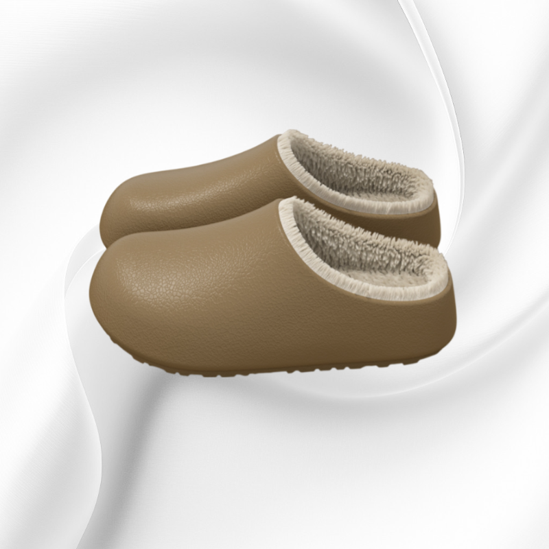 Thick Sole Warm Waterproof Non-Slip Slippers