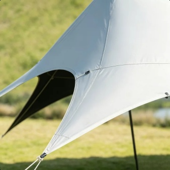 SunnyFeel Outdoor Thickened Blackout Rainproof Sunshade Canopy for Lazy Camping