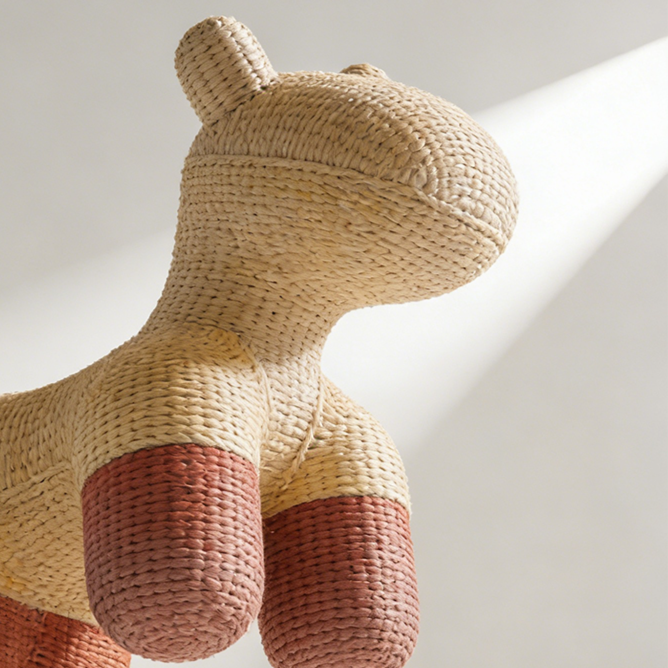 藤編み防止子供用ライドオン玩具