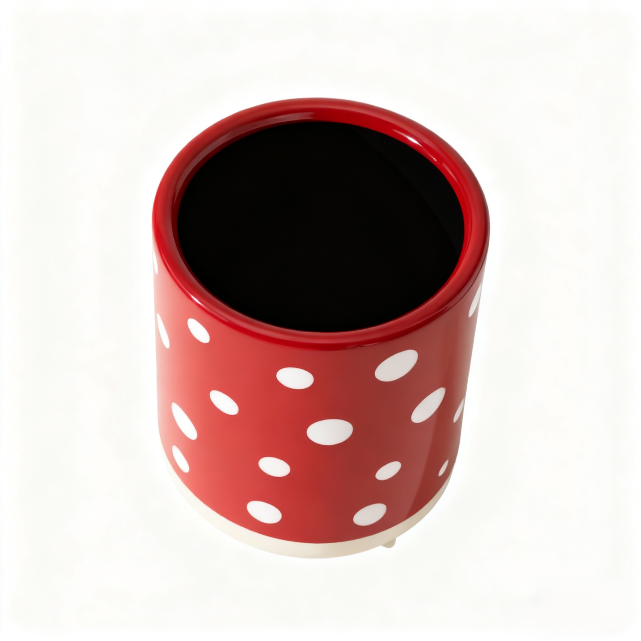 대용량의 고급 대형 사이즈 물방울무늬 가정용 쓰레기통