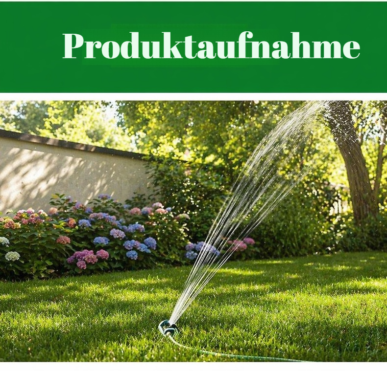 Schwenkbarer Sprinkler für flexible Gartenbewässerung