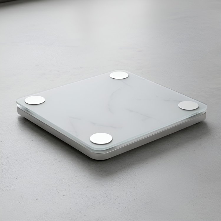 흰색 전자 저울