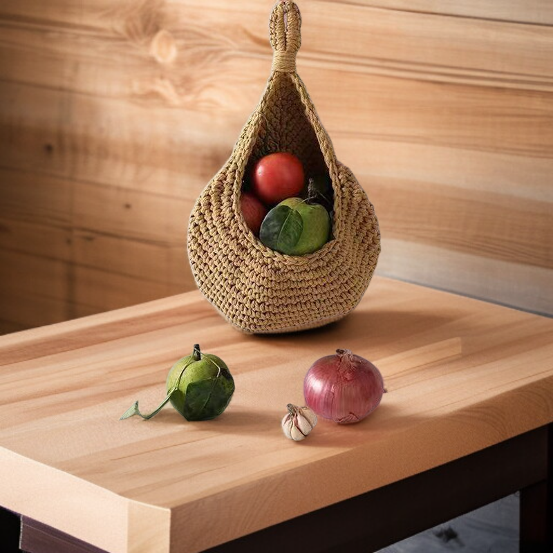 人気の収納バスケット手作りかぎ針編み