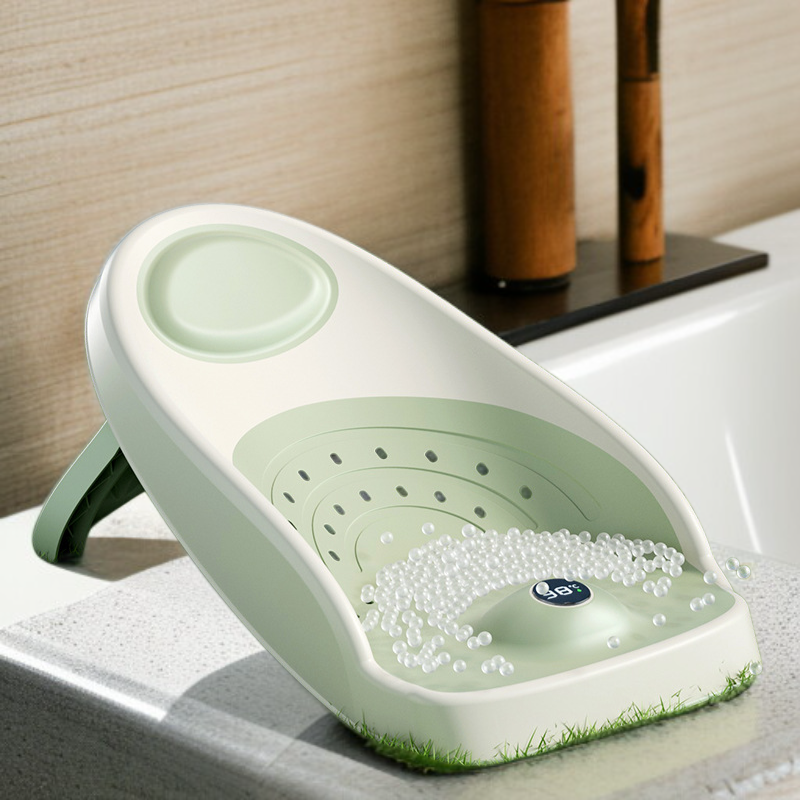 Alfombrilla antideslizante para bañera de bebé con soporte, uso doméstico, para sentarse y tumbarse