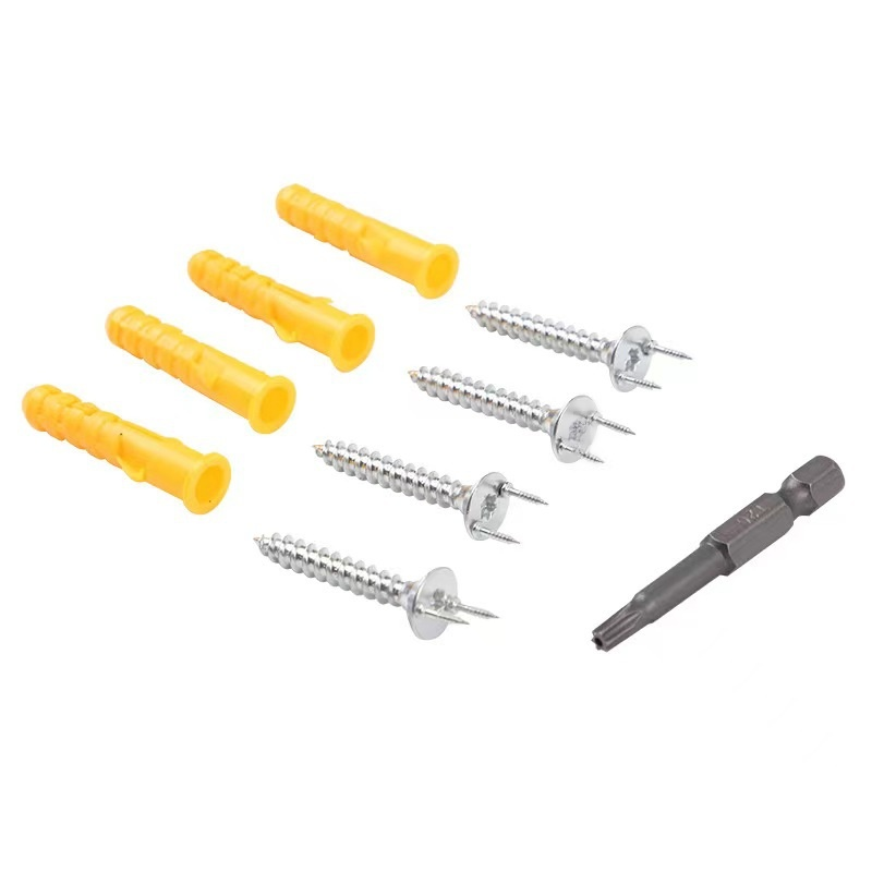 No-mark Horn-shaped Wall Pins for Walls and Baseboards