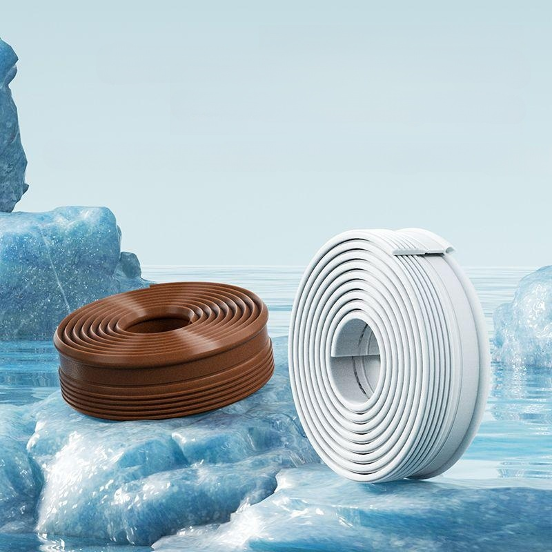 Door Bottom Sealing Strip, Soundproof and Windproof Adhesive, Waterproof and Cockroach-proof