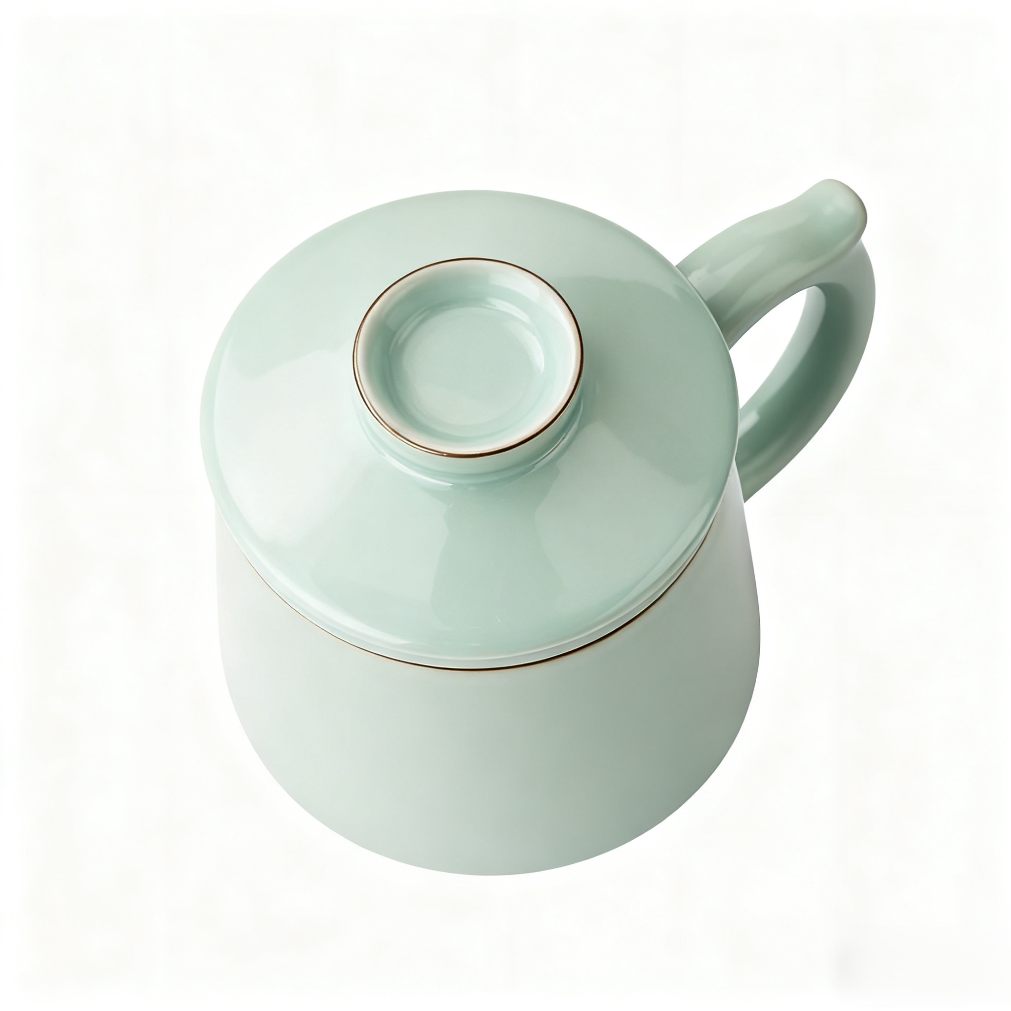 แก้วเซรามิก Ru ware สำหรับดื่มชาและกาแฟ