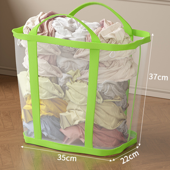 折り畳みランドリーバスケット収納