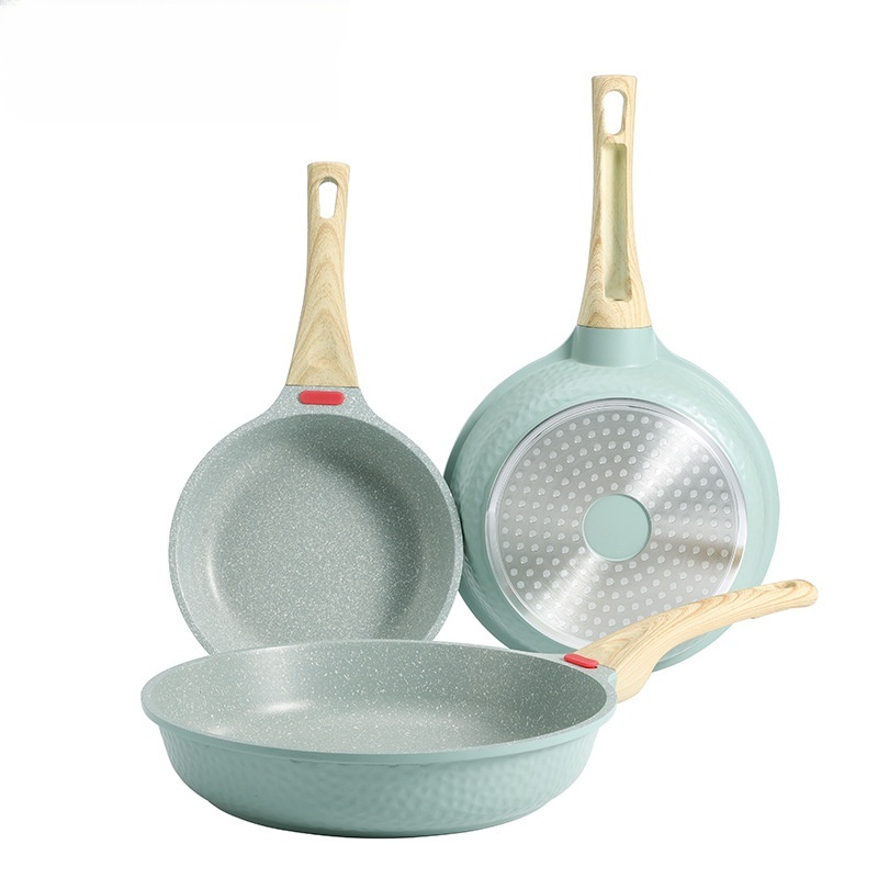 Non-stick aluminum alloy frying pan