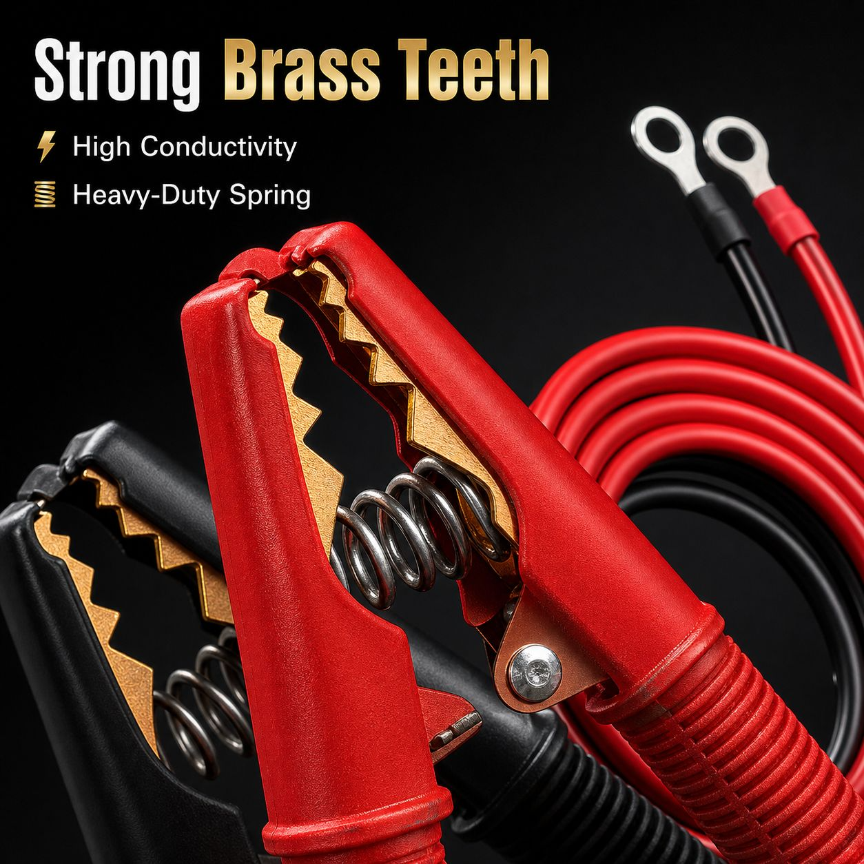 Battery Charger Alligator Clip Car Starter Cable