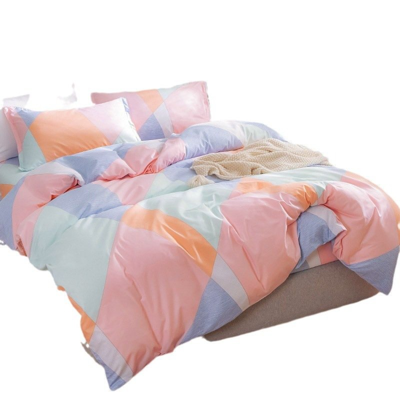 Funda de edredón individual de algodón