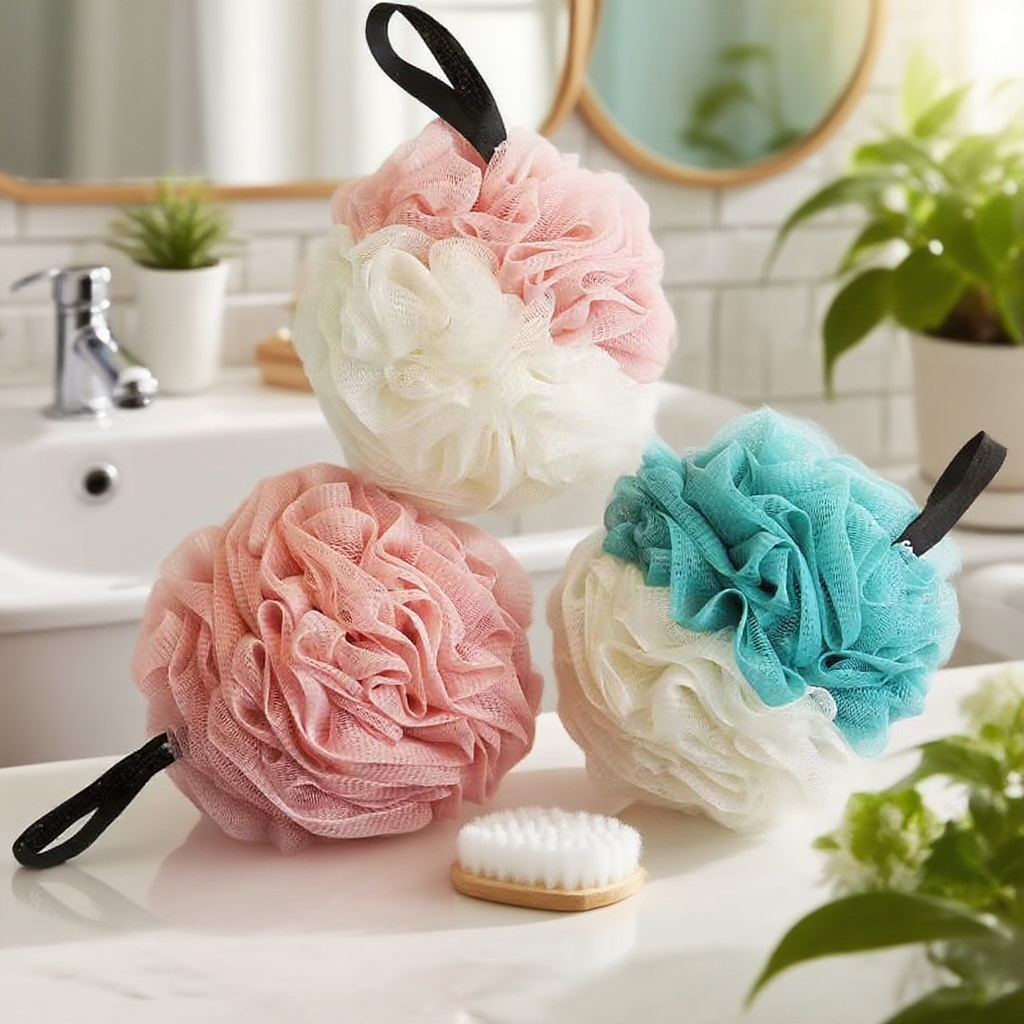 라지 컬러 배색 바디 볼