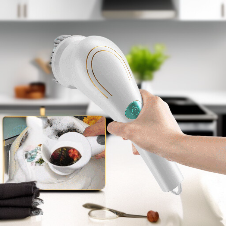 냄비와 국자 전용 청소 브러시