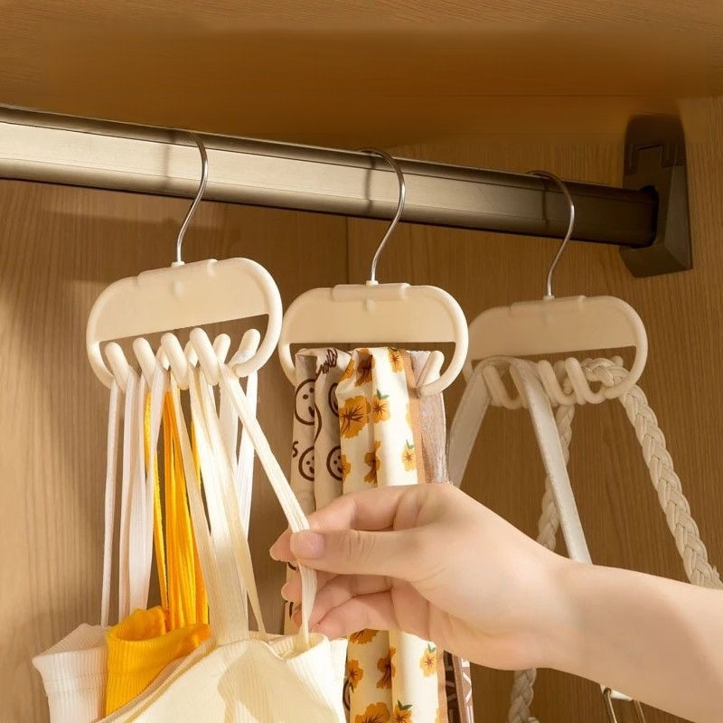 ミニ衣類ハンガー多機能収納ラック