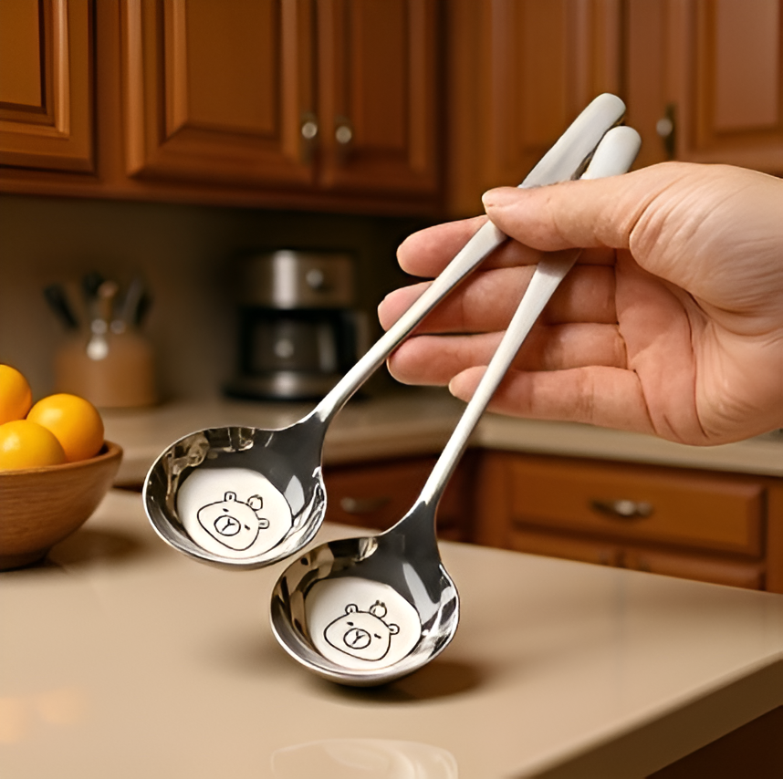Utensilio de cocina fondo plano acero inoxidable