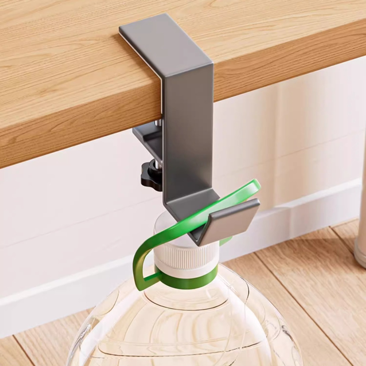 Desk Side Bag Hook, Table Edge Hanging Bag Holder