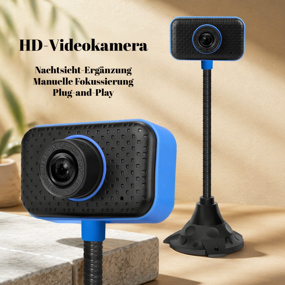 Webcam für Live-Streaming und Videokonferenzen