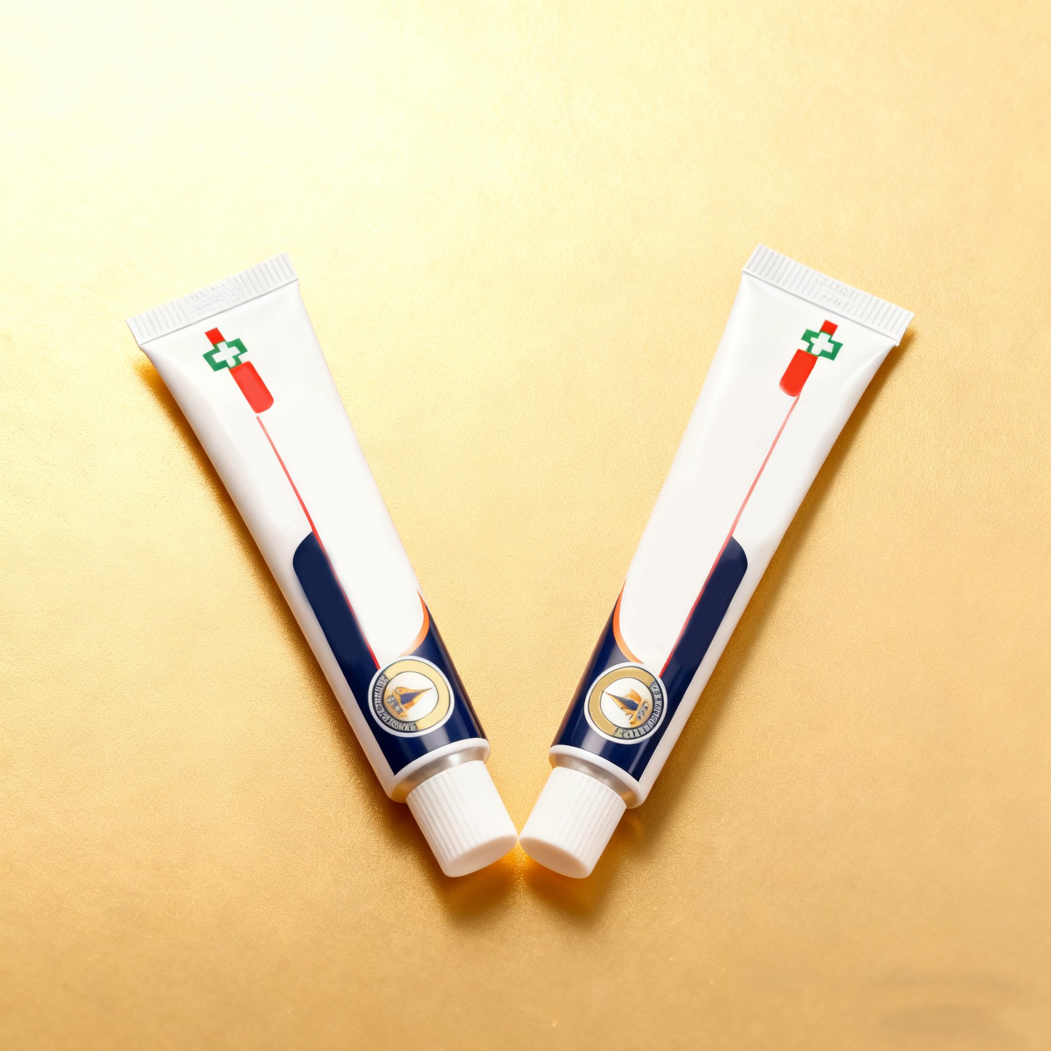 ครีมทาผิวต้านเชื้อแบคทีเรีย 2 หลอด