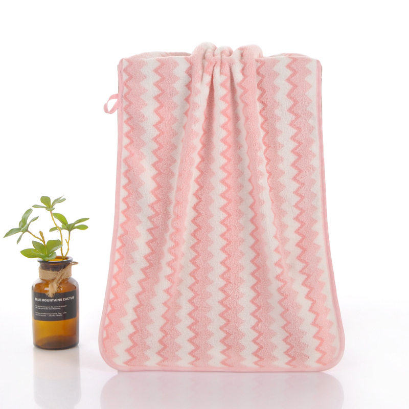 Coral fleece thickened absorbent towel