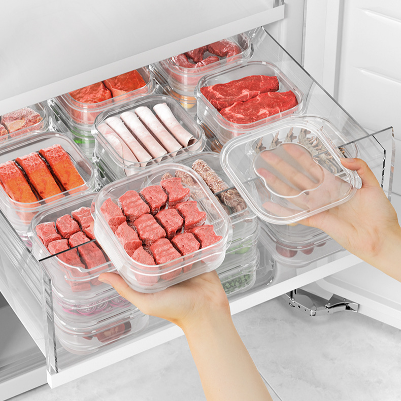 冷凍肉分格收納盒