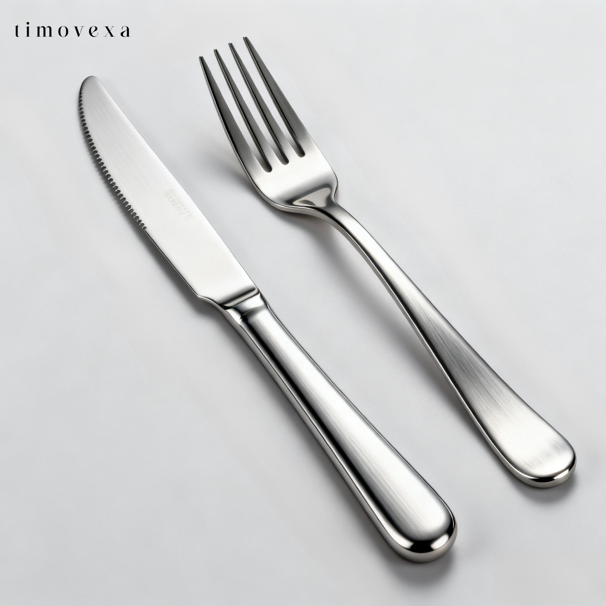 스테인리스 스틸 고급 서양식기 나이프와 포크 세트 (5세트)